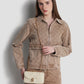 alana small bag in beige by buttonscarves carried as sling bag