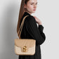 Alba Bimu Jacquard Bag Large - Beige