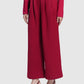 Amy Bimu Pleated Pants - Red