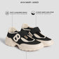 ava mary jane in black-white by buttonscarves feature overview