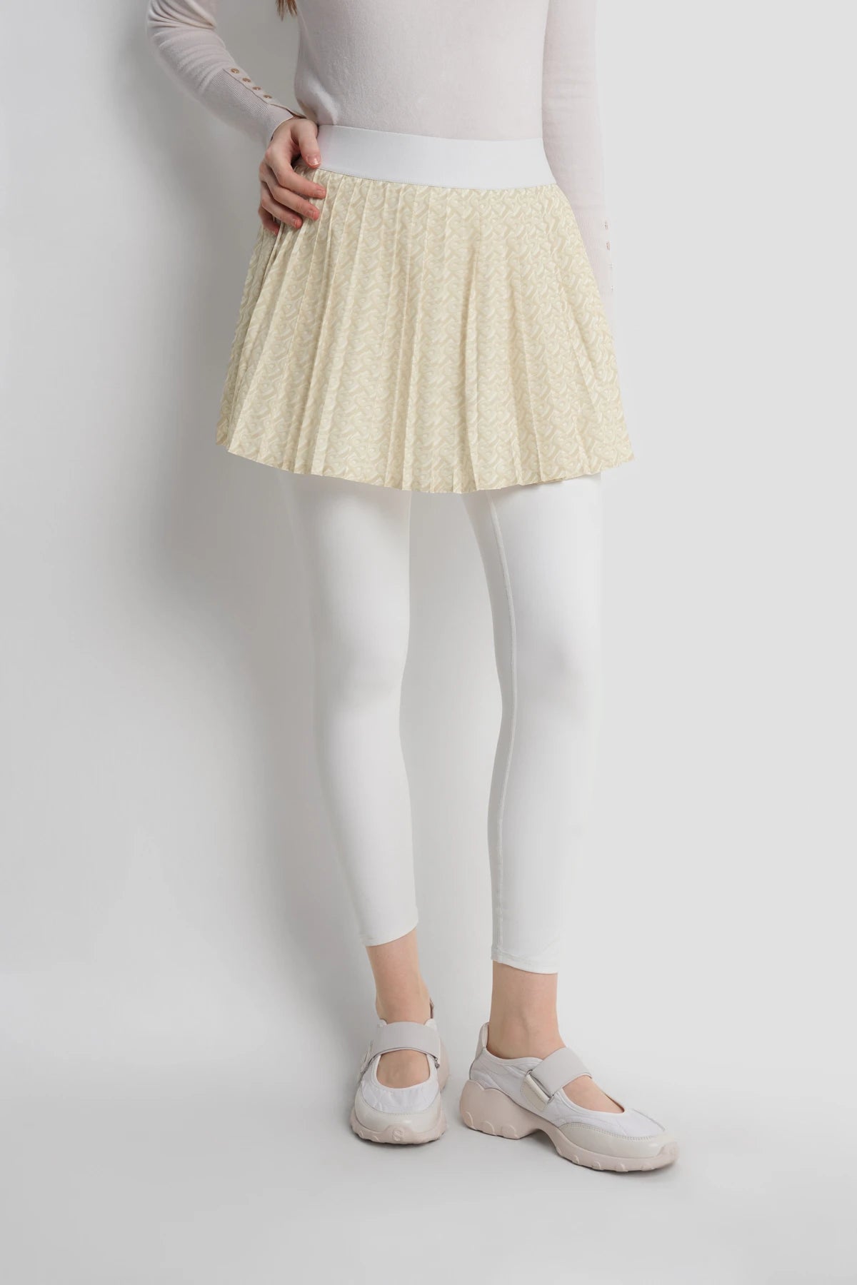 Bimu Long Pants Skort - Vanilla