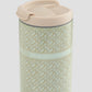 bimu tumbler 17 oz in beige by buttonscarves cap detail