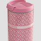 bimu tumbler 17 oz in mauvewood by buttonscarves cap detail