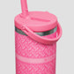bimu tumbler in thrift pink by buttonscarves with folding spout