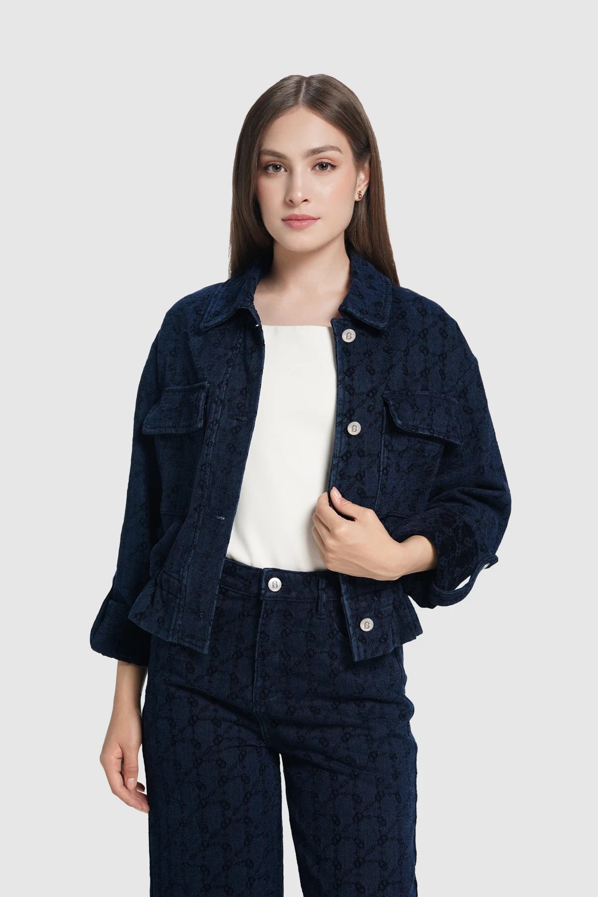 Blair Denim Jacket - Navy