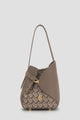 Britney Bimu Jacquard Bag Small - Brown