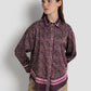 Nagita Oversized Shirt - Burgundy