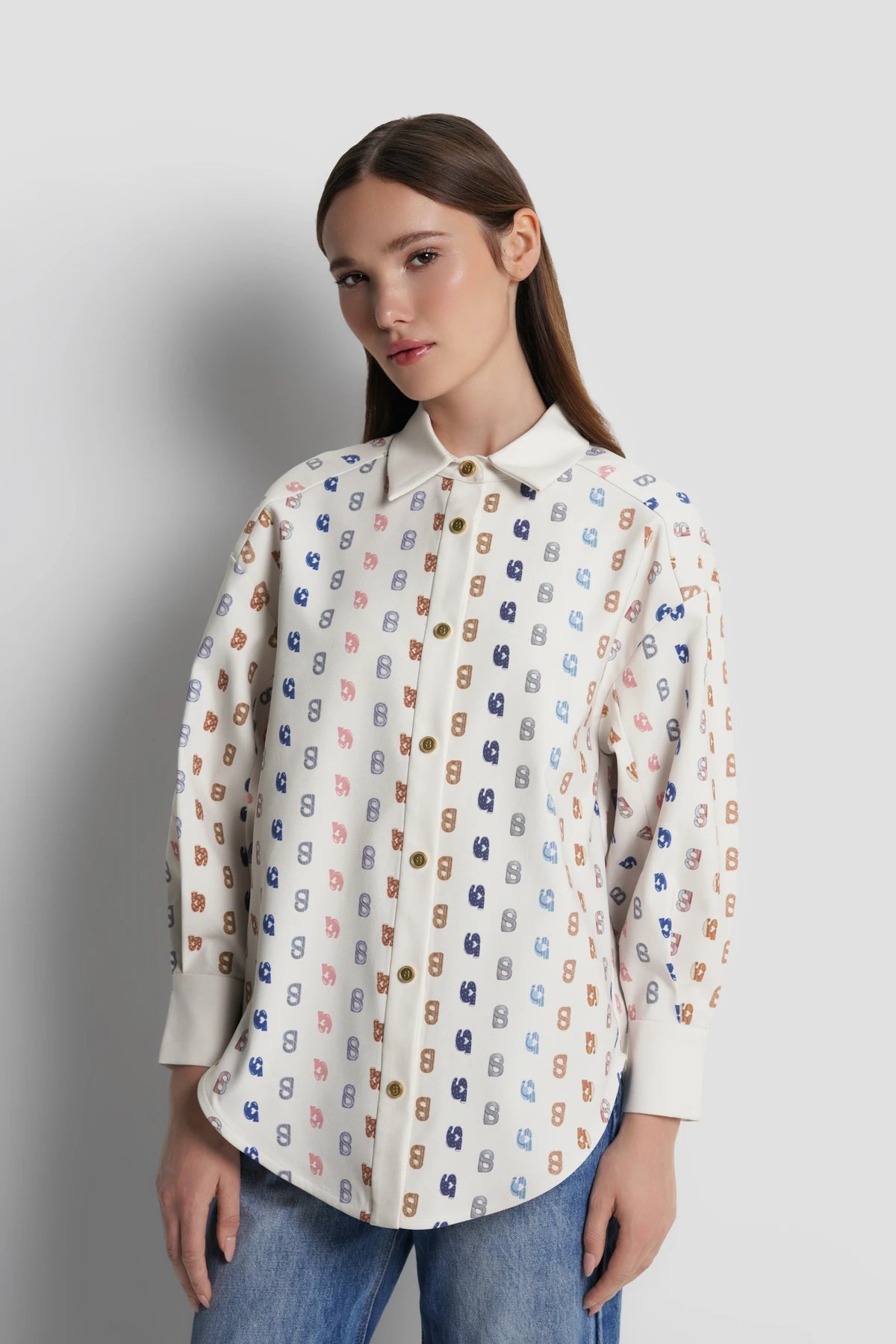 Nagita Shirt - Azure