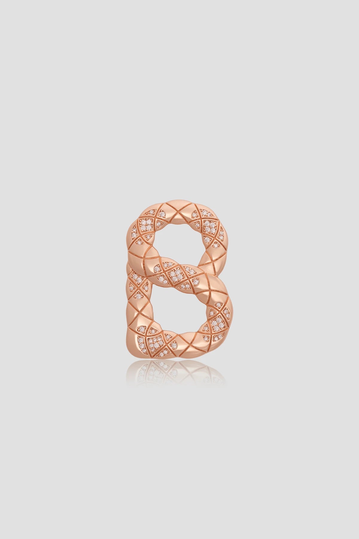 Cara Brooch - Rose Gold