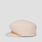 coco hat in pink by buttonscarves side view