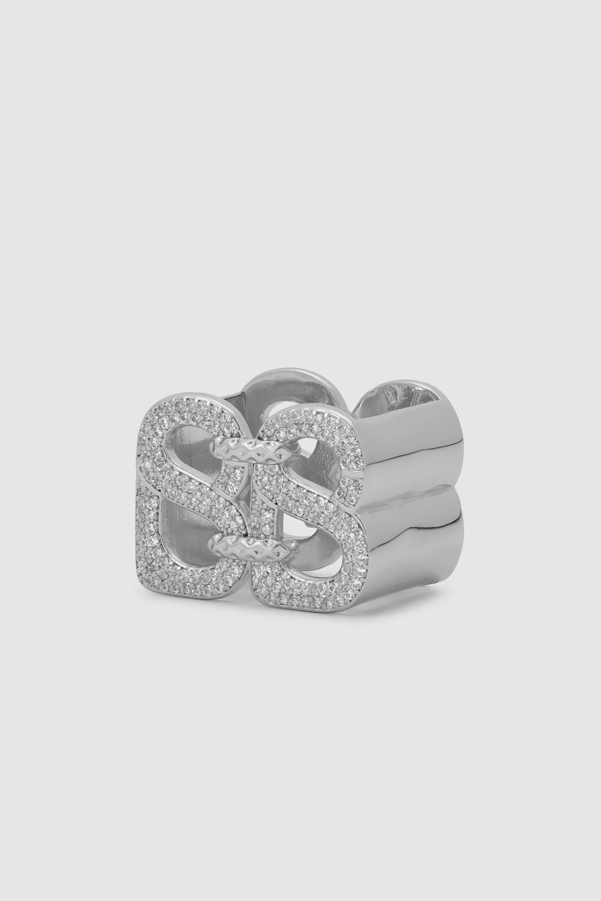 Éclat Ring Brooch - Silver