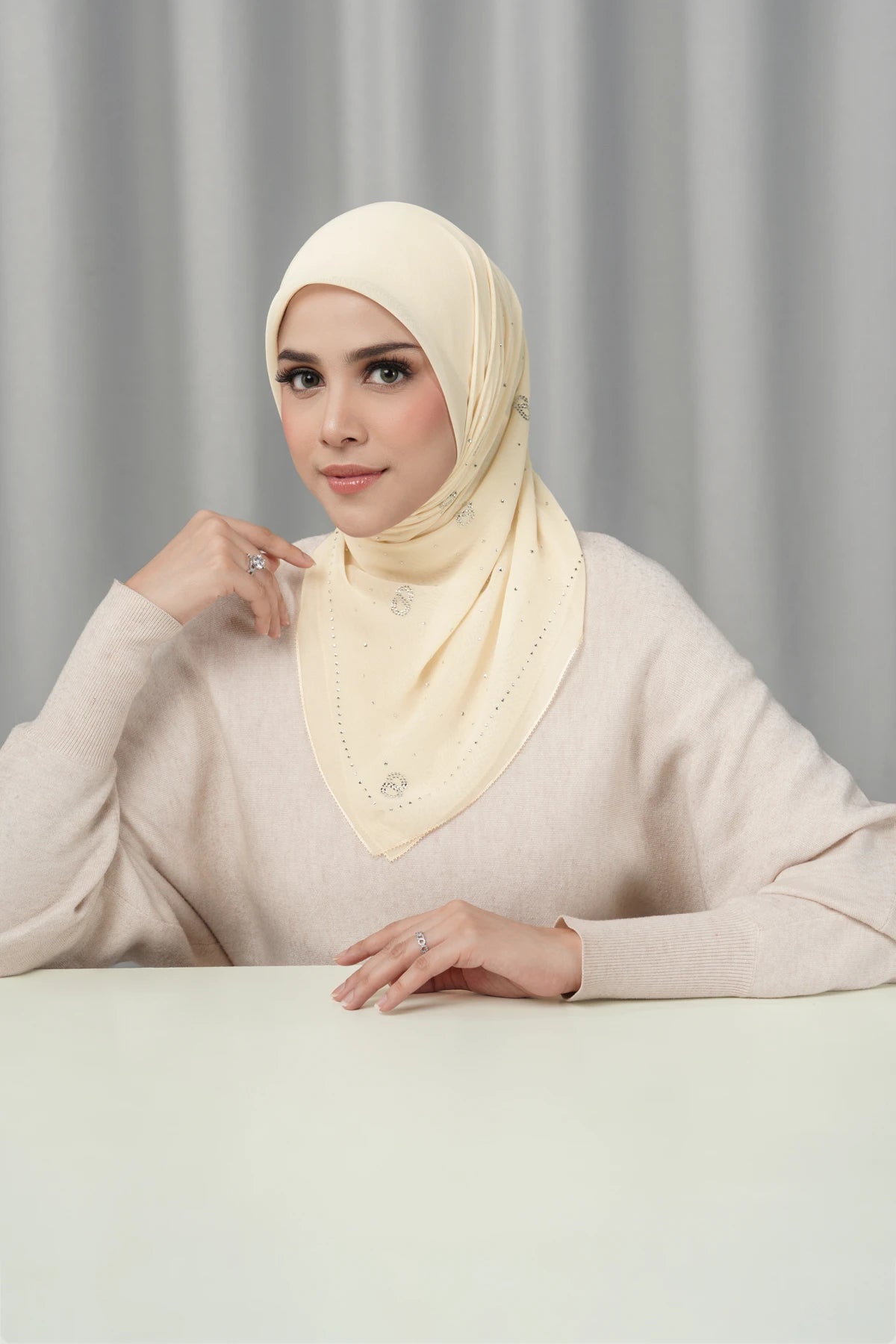 Everyday Glam Scarf - Chamomile