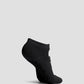 grip socks short in black by buttonscarves side view