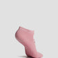 grip socks short in mauvewood by buttonscarves side view