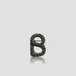 Interlock Petite Brooch - Hematite
