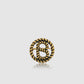 Interlock Pin Brooch - Anti Gold