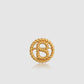 Interlock Pin Brooch - Gilding Gold