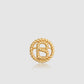 Interlock Pin Brooch - Gold