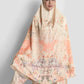 istanbul satin silk prayer robe in kebab by buttonscarves 