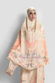 istanbul satin silk prayer robe in kebab by buttonscarves 