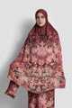 istanbul satin silk prayer robe in taksim by buttonscarves 