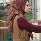 istanbul printed square scarf in taksim by buttonscarves style look