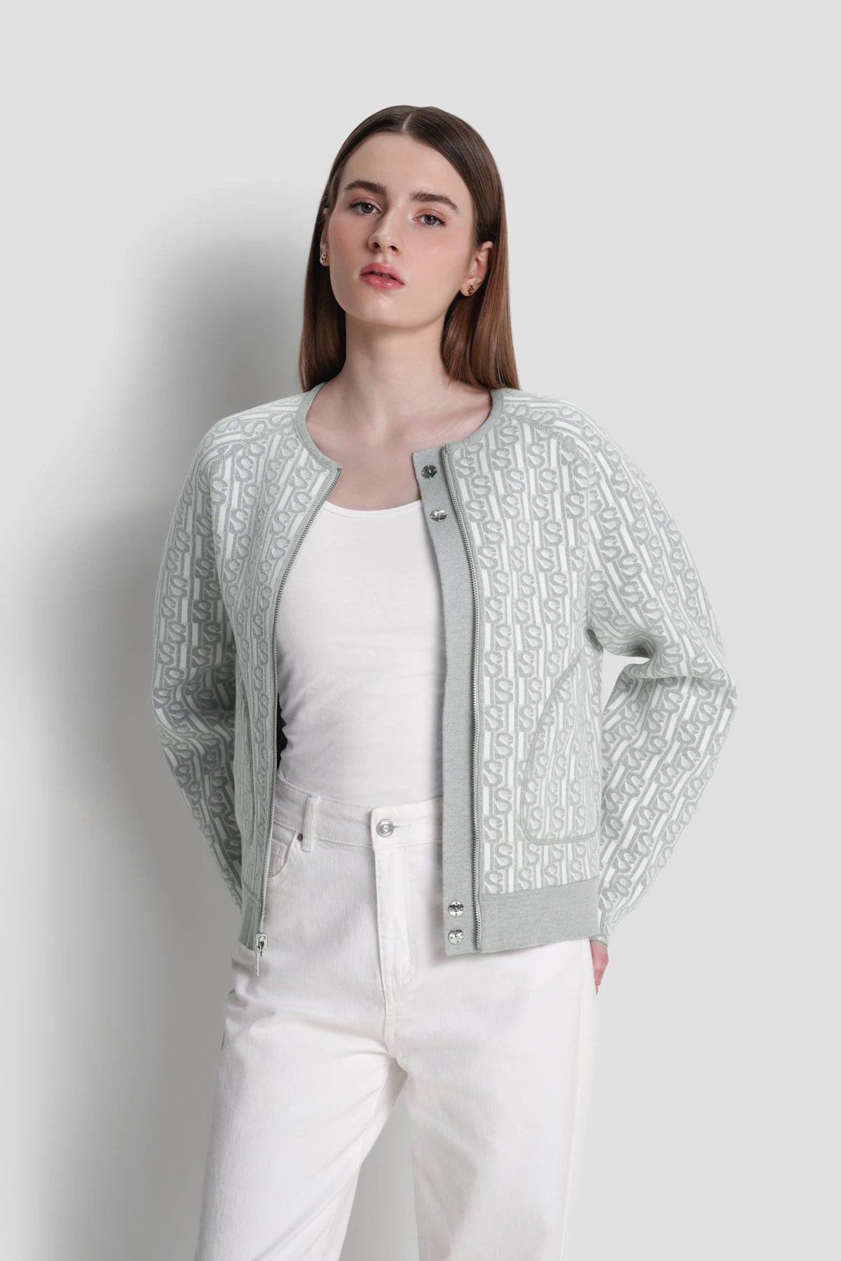 Leena Reversible Jacket - Misty Grey
