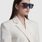 luca sunglasses in blue by buttonscarves worn 