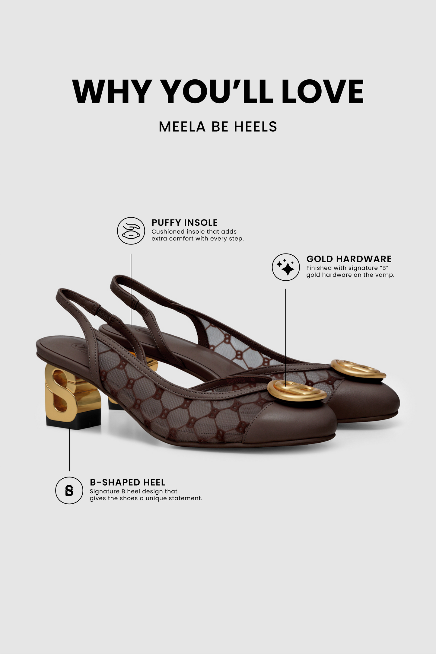 Meela Be Heels - Cioccolato