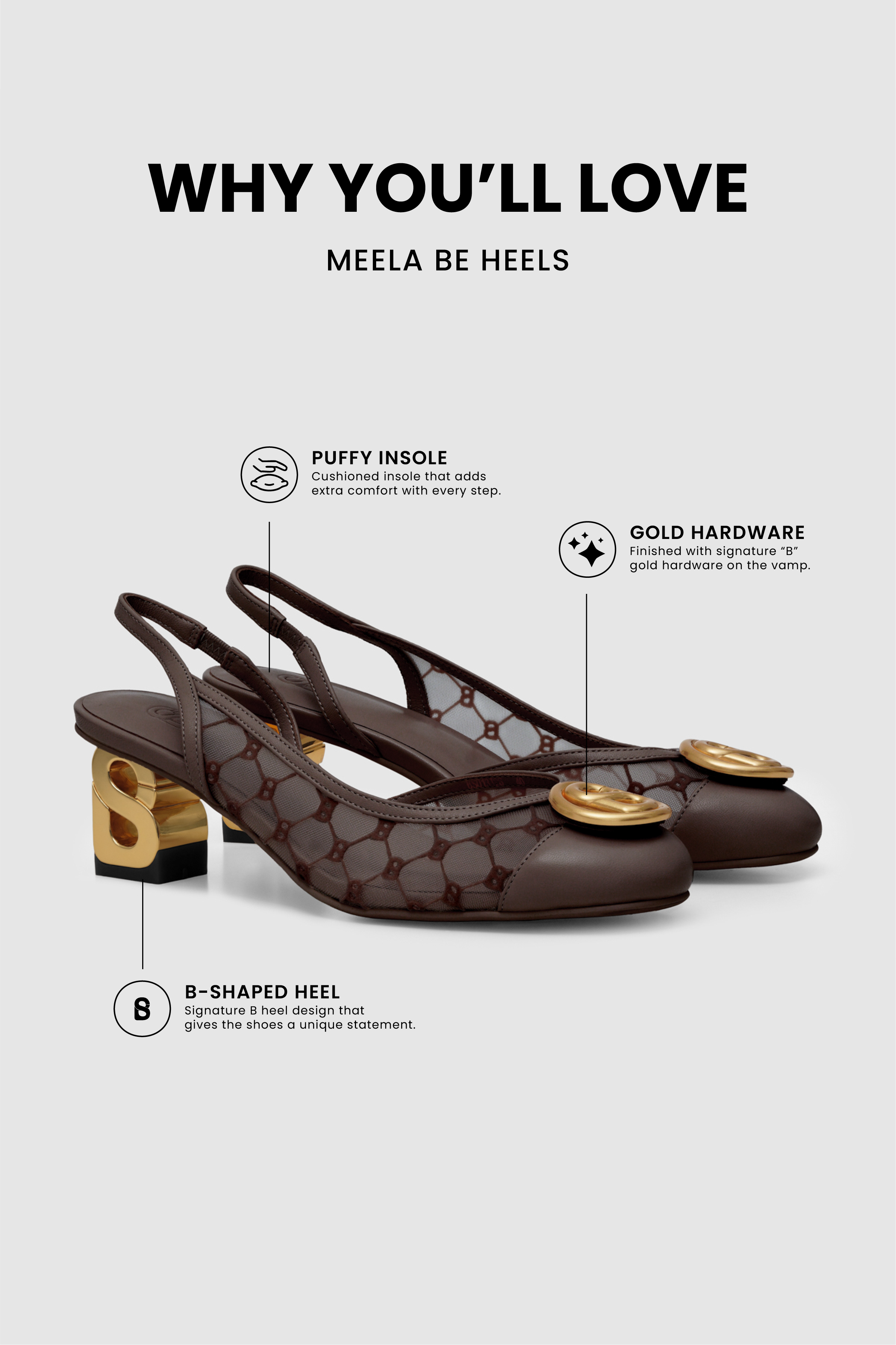 Meela Be Heels - Cioccolato