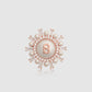 Mirea Petite Brooch - Rose Gold