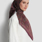 Nagita Tie Back Square - Plum