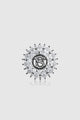 Raina Brooch - Hematite