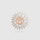 Raina Brooch - Rose Gold