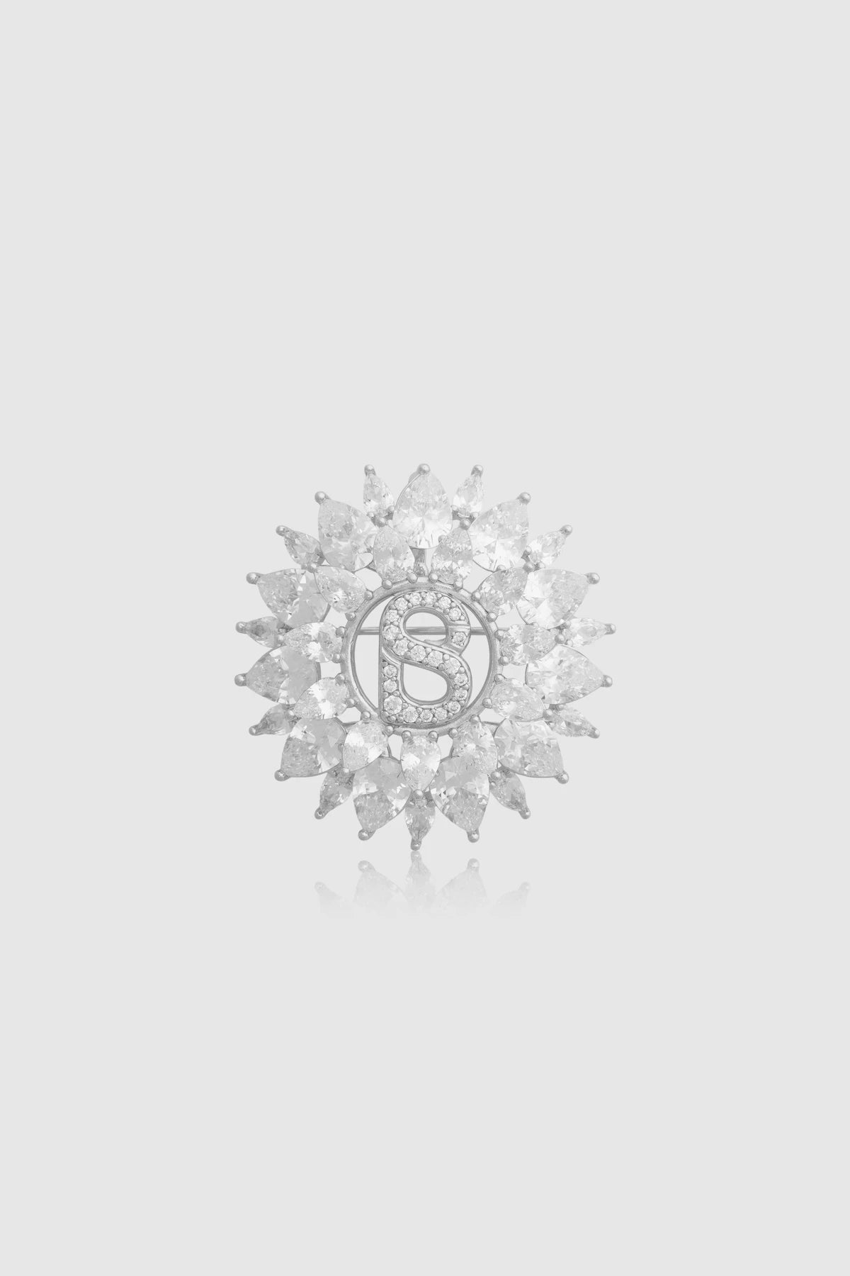 Raina Brooch - Silver