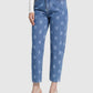 Rhea Denim Pants - Navy