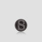 Round Pin Brooch 03 - Black Hematite
