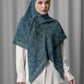 Samla de Fleur Tie Back Square - Blueberry