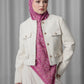Samla de Fleur Tie Back Square - Boysenberry