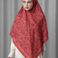 Samla de Fleur Tie Back Square - Brick Red