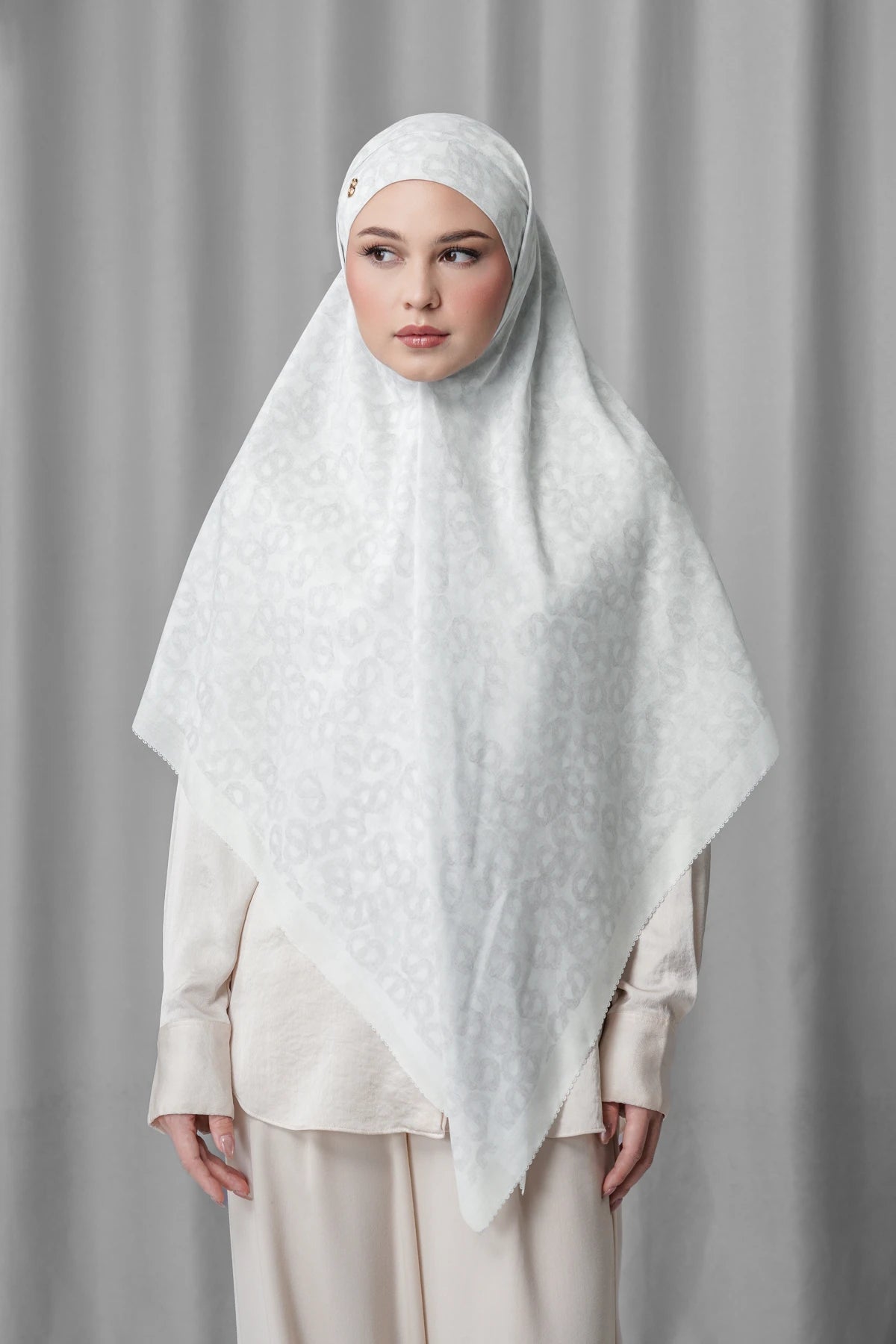 Samla de Fleur Tie Back Square - Dawn