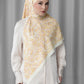 Samla de Fleur Tie Back Square - Lily White