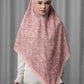 Samla de Fleur Tie Back Square - Mellow Rose