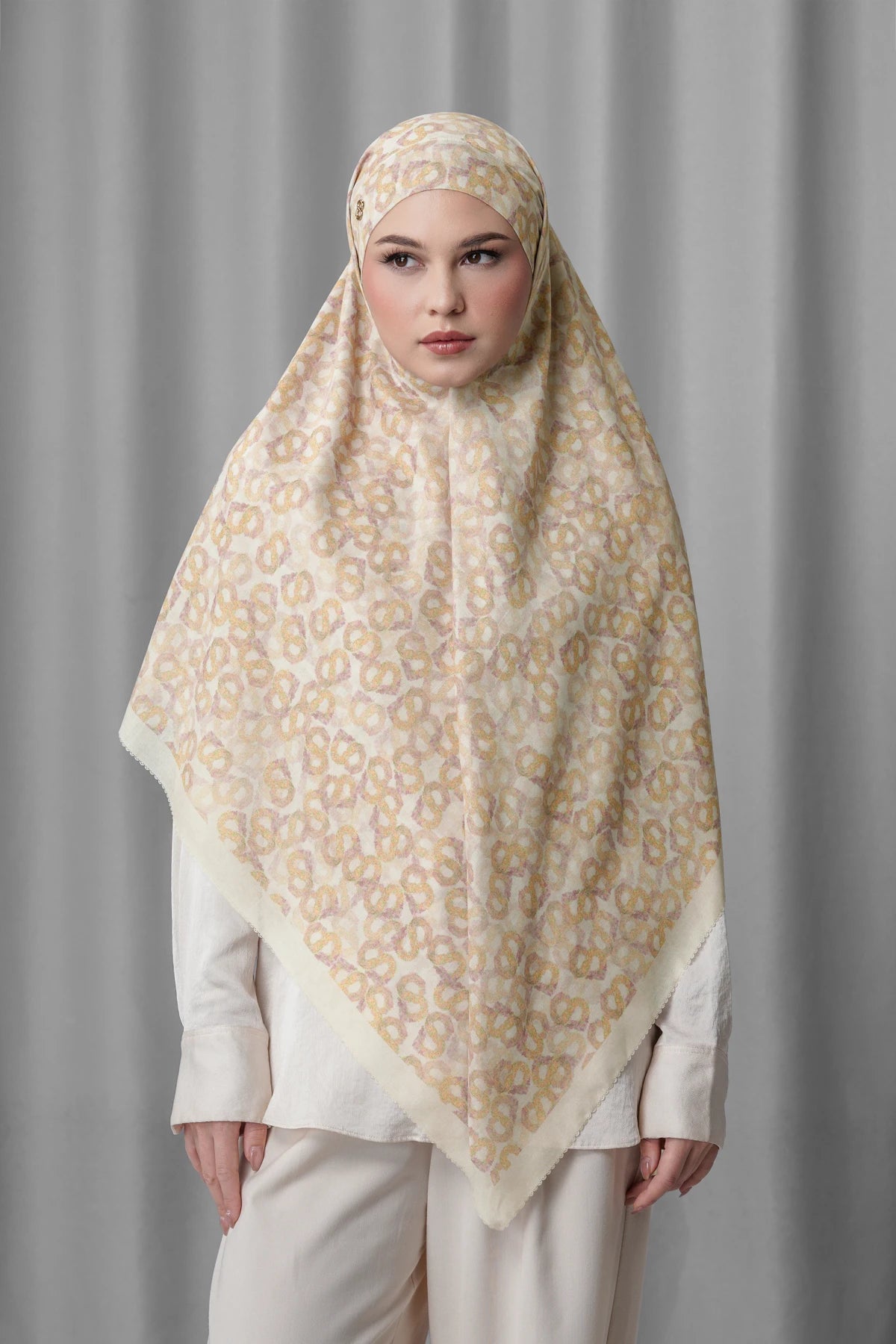 Samla de Fleur Tie Back Square - Morn