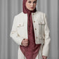 Samla de Fleur Tie Back Square - Vineyard