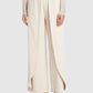 Signature Wide Pants - Cream