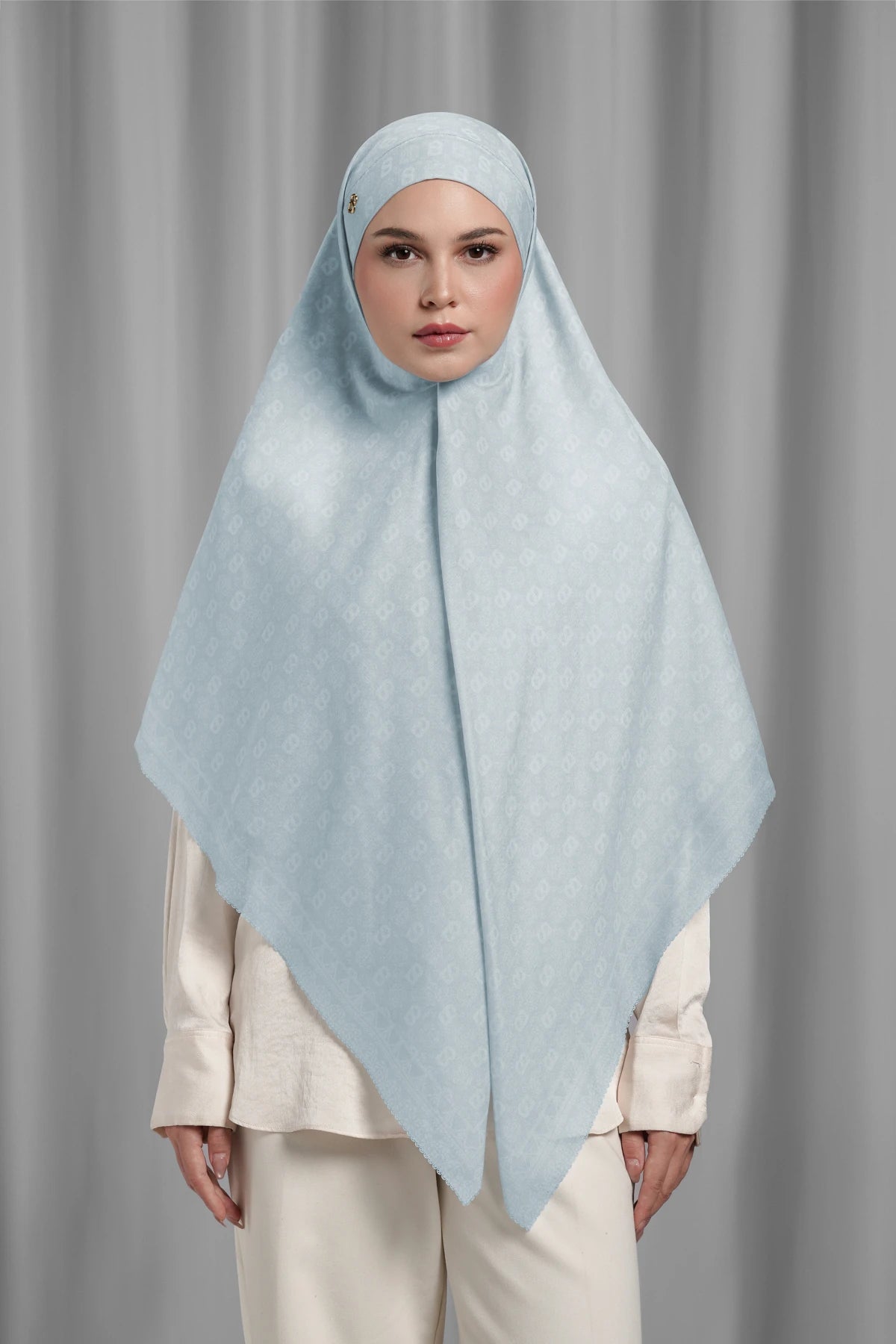 Songket Tie Back Square - Nickel