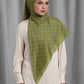 Songket Tie Back Square - Palm