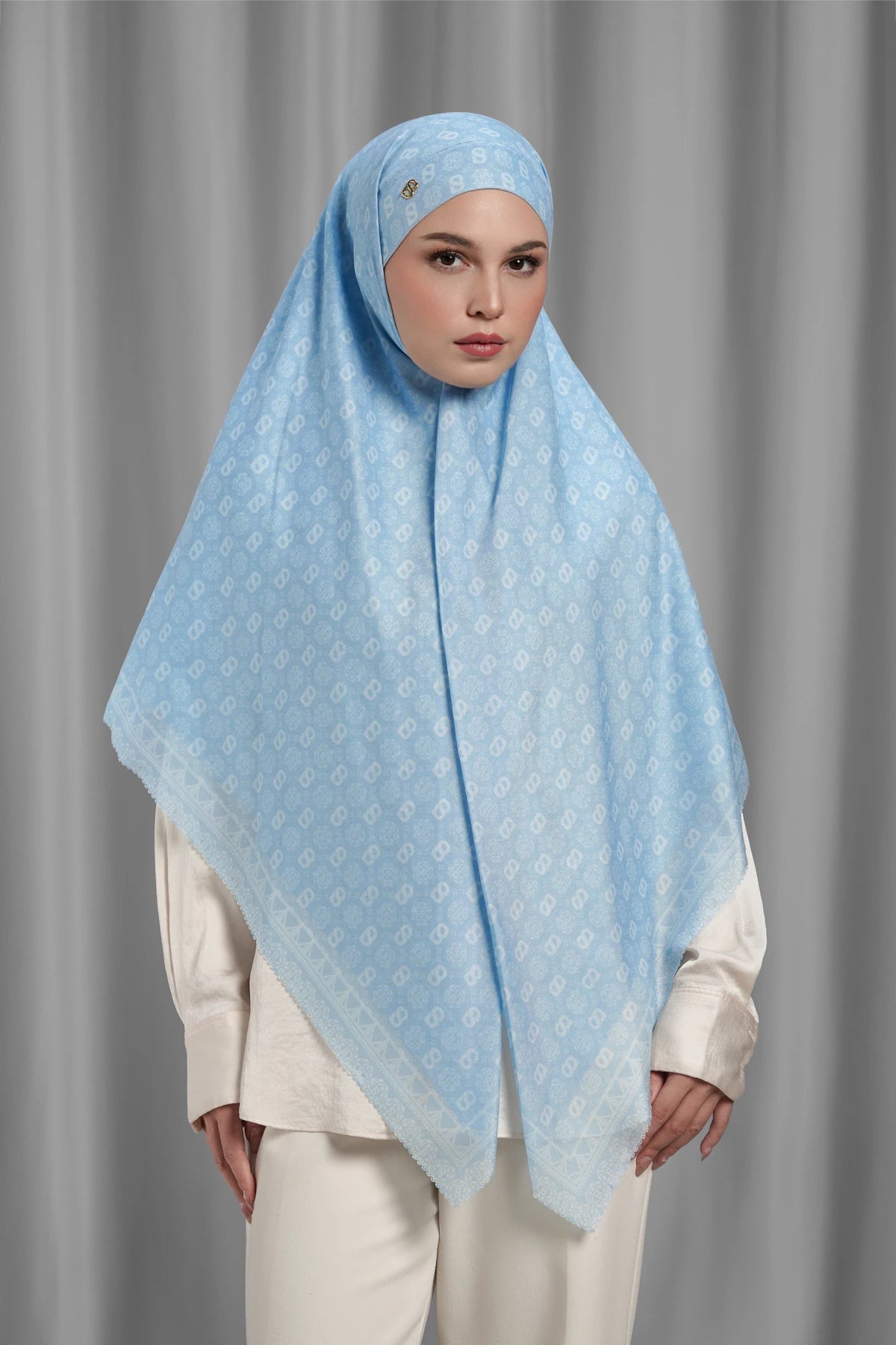 Songket Tie Back Square - River