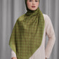 Songket Tie Back Shawl - Palm
